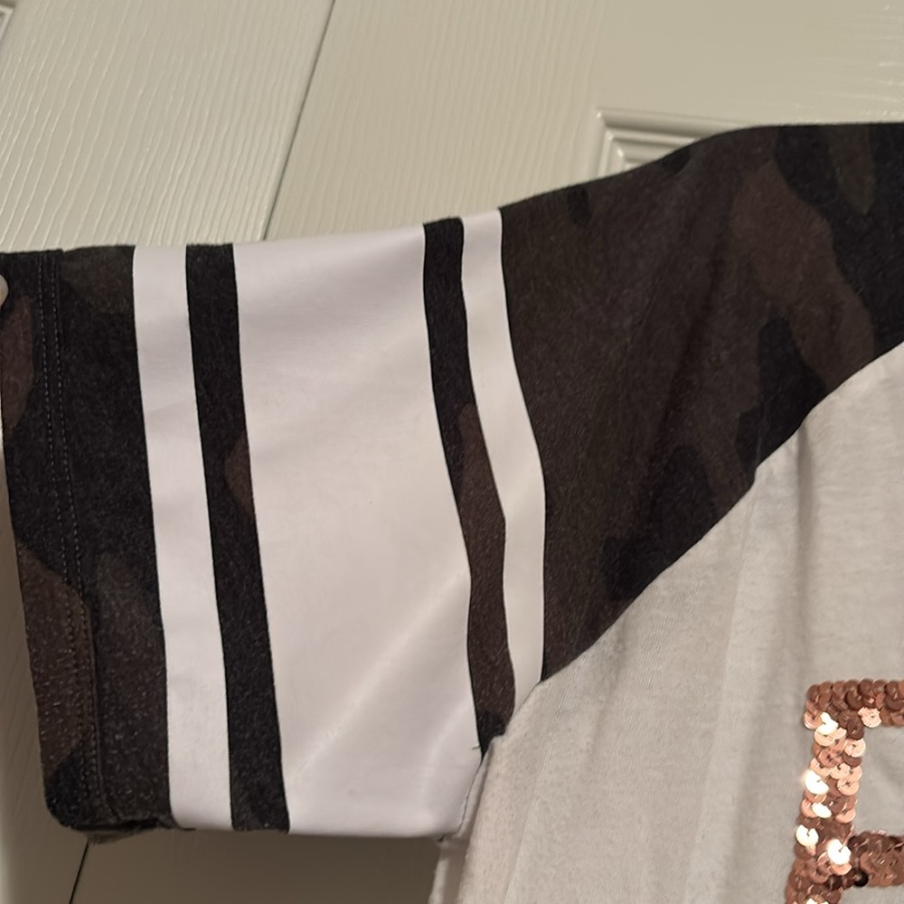 Pink Ringer Tee large - Picture 2 of 6